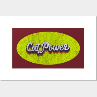 Vintage Cat Power Posters and Art